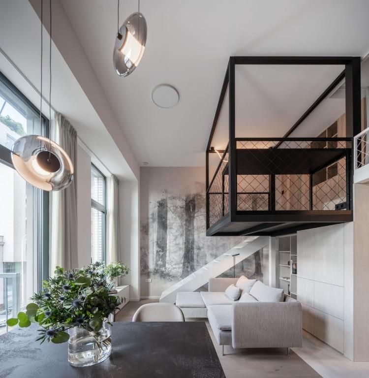 Designer Loft Apartment Holešovice, Parking, Balcony